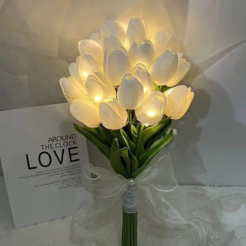 Tulip Bouquet LED Lamps - Bouquet Blossoms Shop