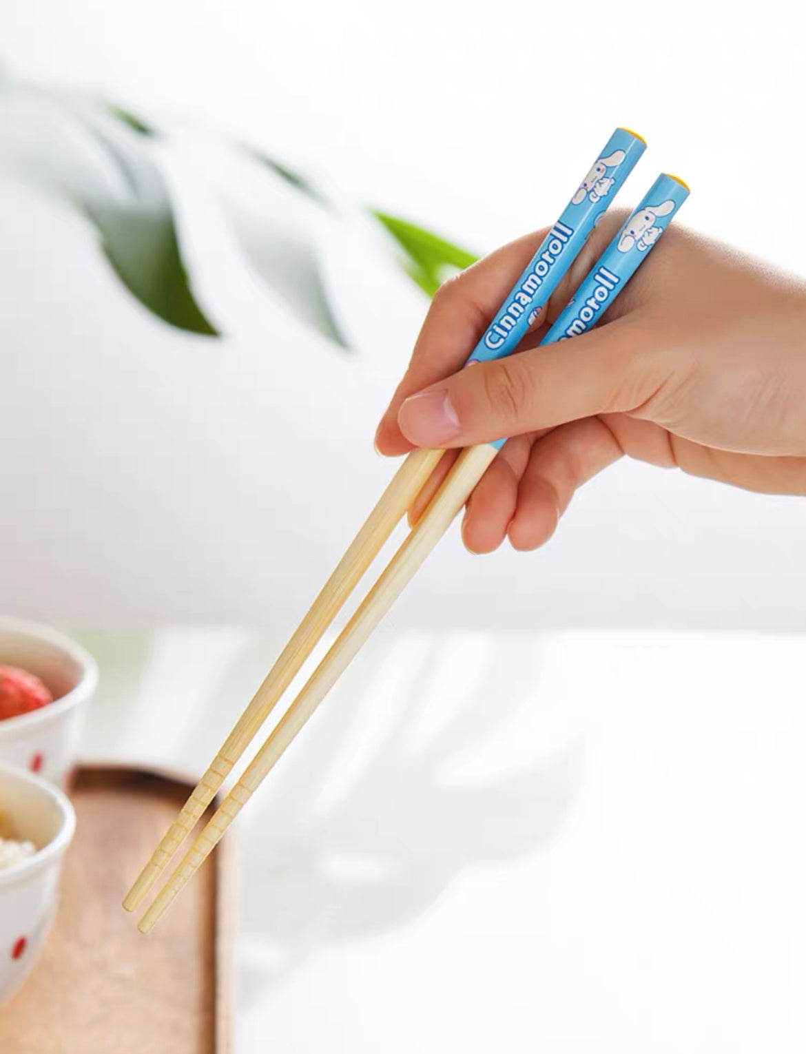 Kawaii Character Colourful Named Chopsticks - Bouquet Blossoms Shop