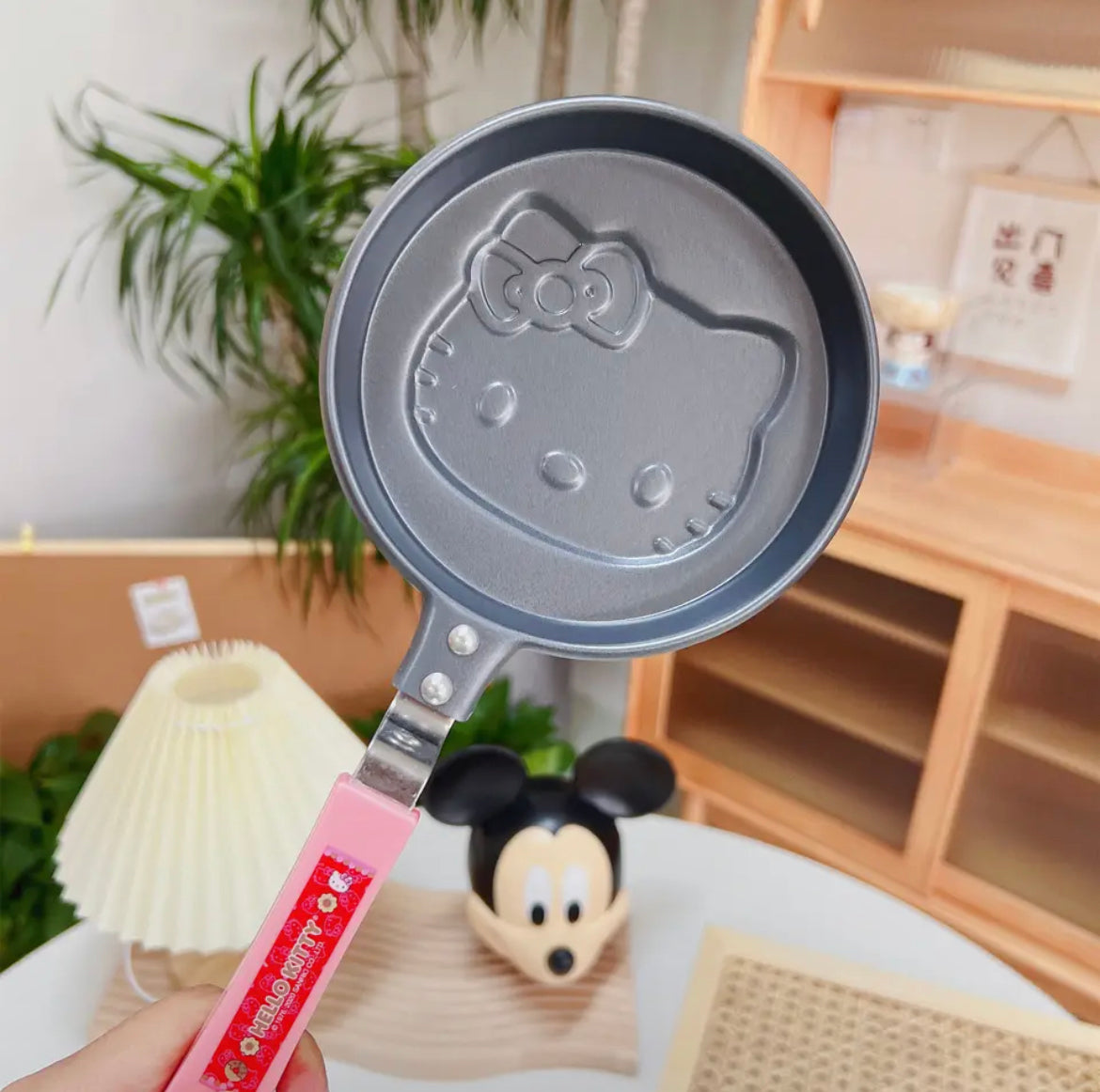 Kitty Kawaii Frying Pans (3 Shape Styles) - Bouquet Blossoms Shop