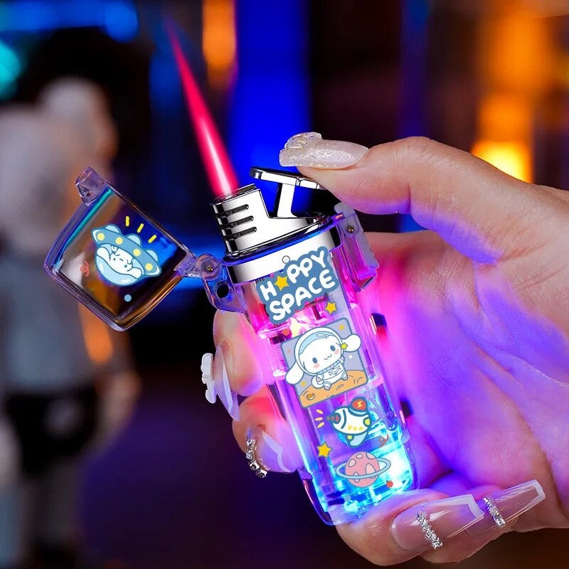 Kawaii Characters Butane LED Thin Lighters - Bouquet Blossoms Shop