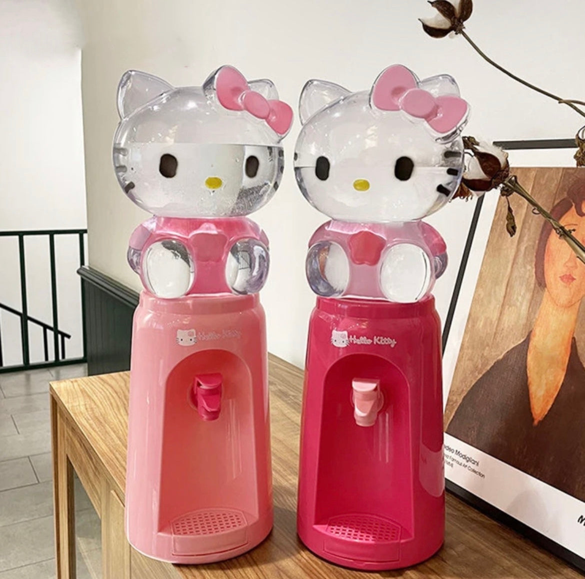 Kitty Kawaii 500ML Drink Liquid Water Dispenser - Bouquet Blossoms Shop