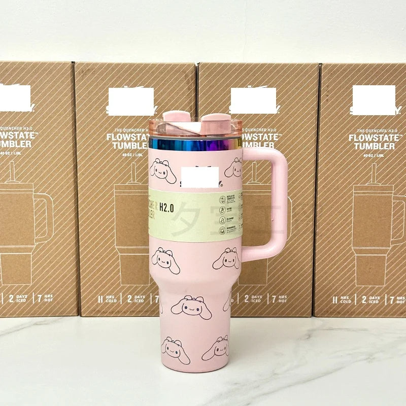 Kawaii Character Stanley Cup Flask (20 Variants)