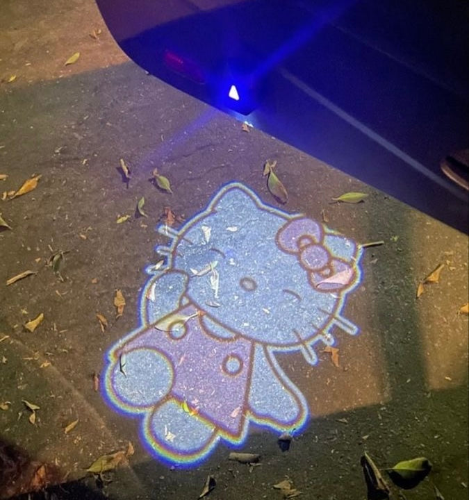 Kawaii Characters LED Car Door Light (8 Styles) - Bouquet Blossoms Shop