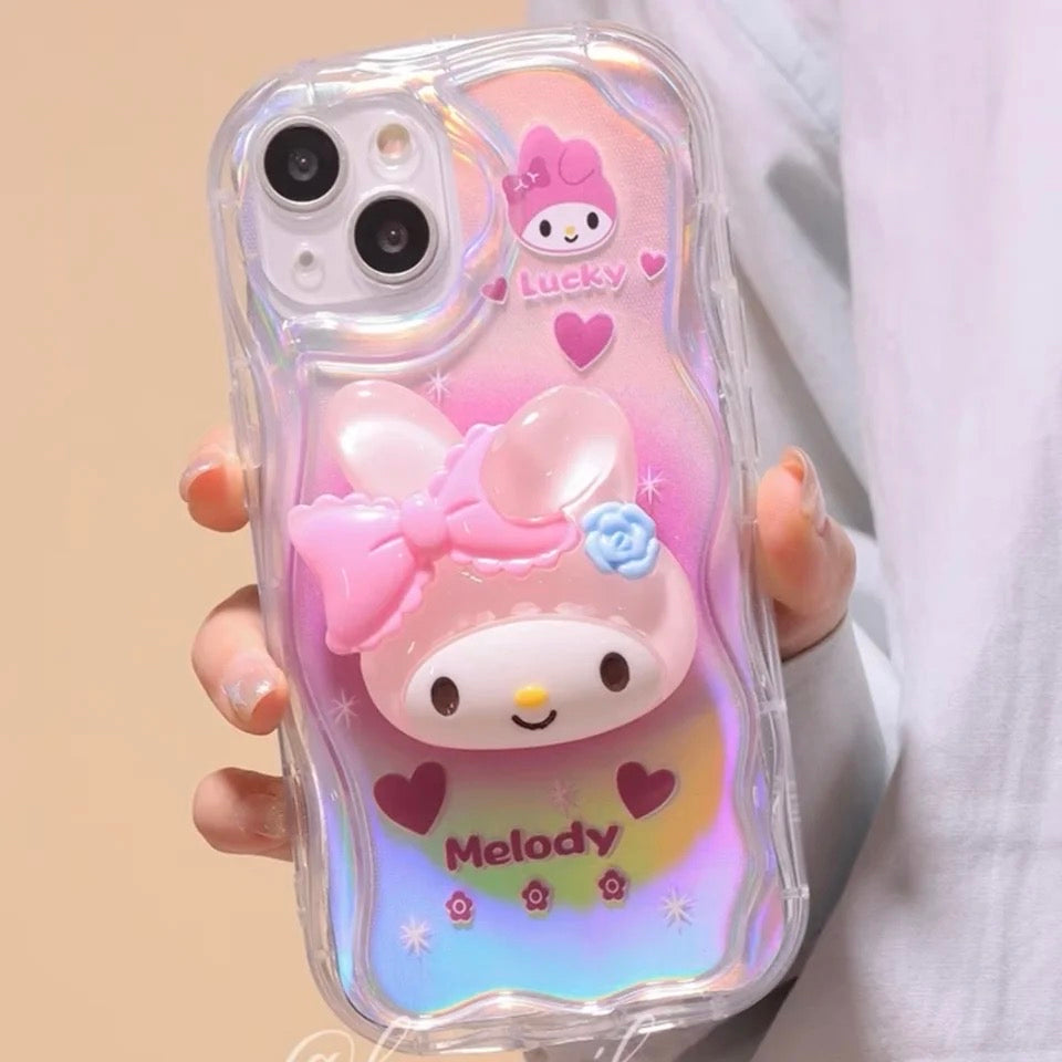 Kawaii Character Jelly Phone Cases - Bouquet Blossoms Shop