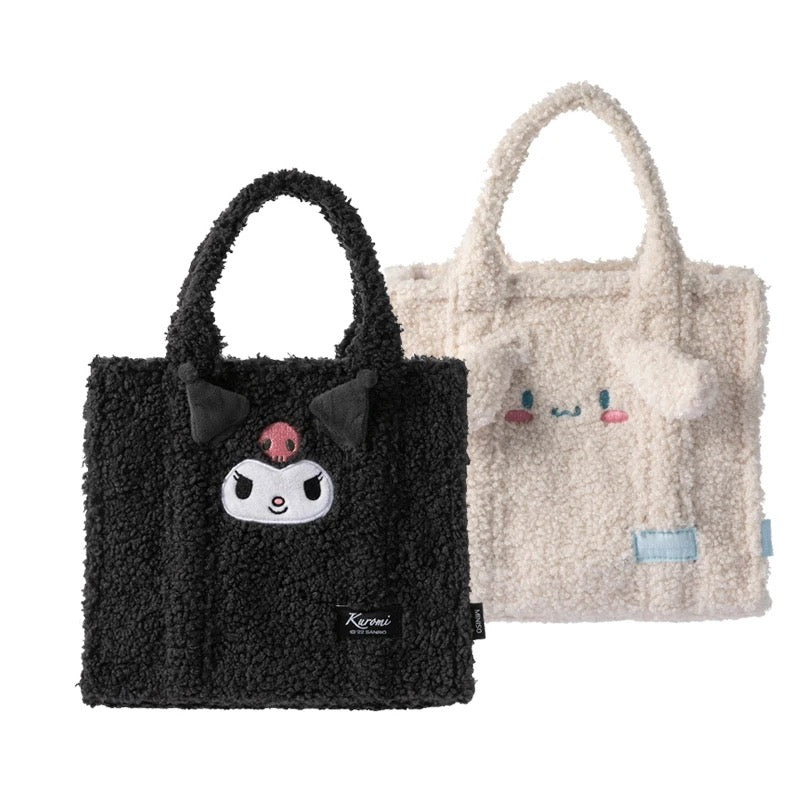 Kuro & Cinna Fluffy Tote Bag - Bouquet Blossoms Shop