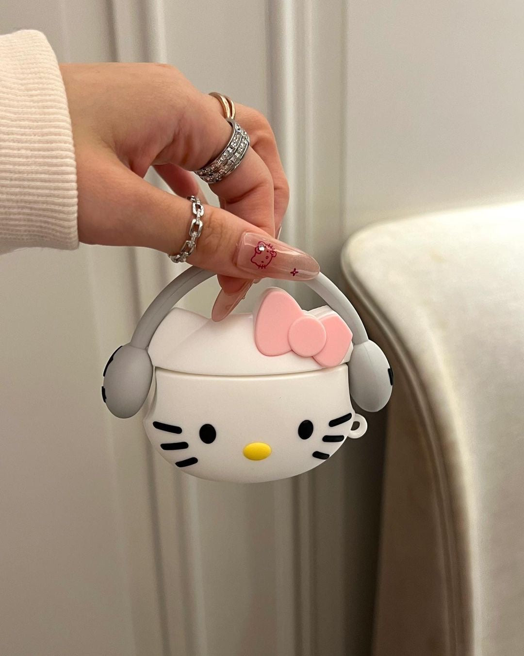 Kawaii Character Silicone AirPod Cases - Bouquet Blossoms Shop