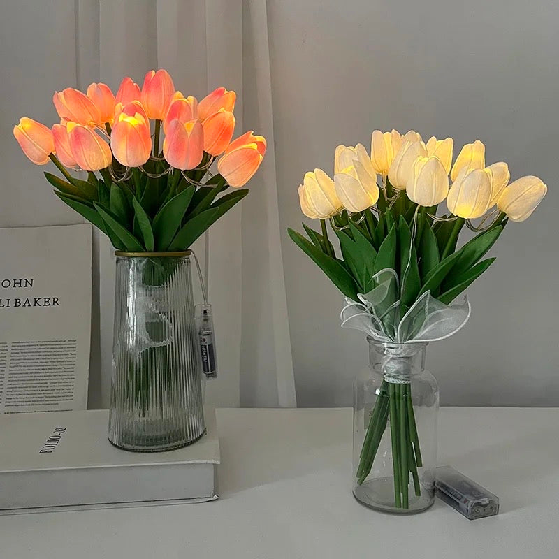 Tulip Bouquet LED Lamps - Bouquet Blossoms Shop