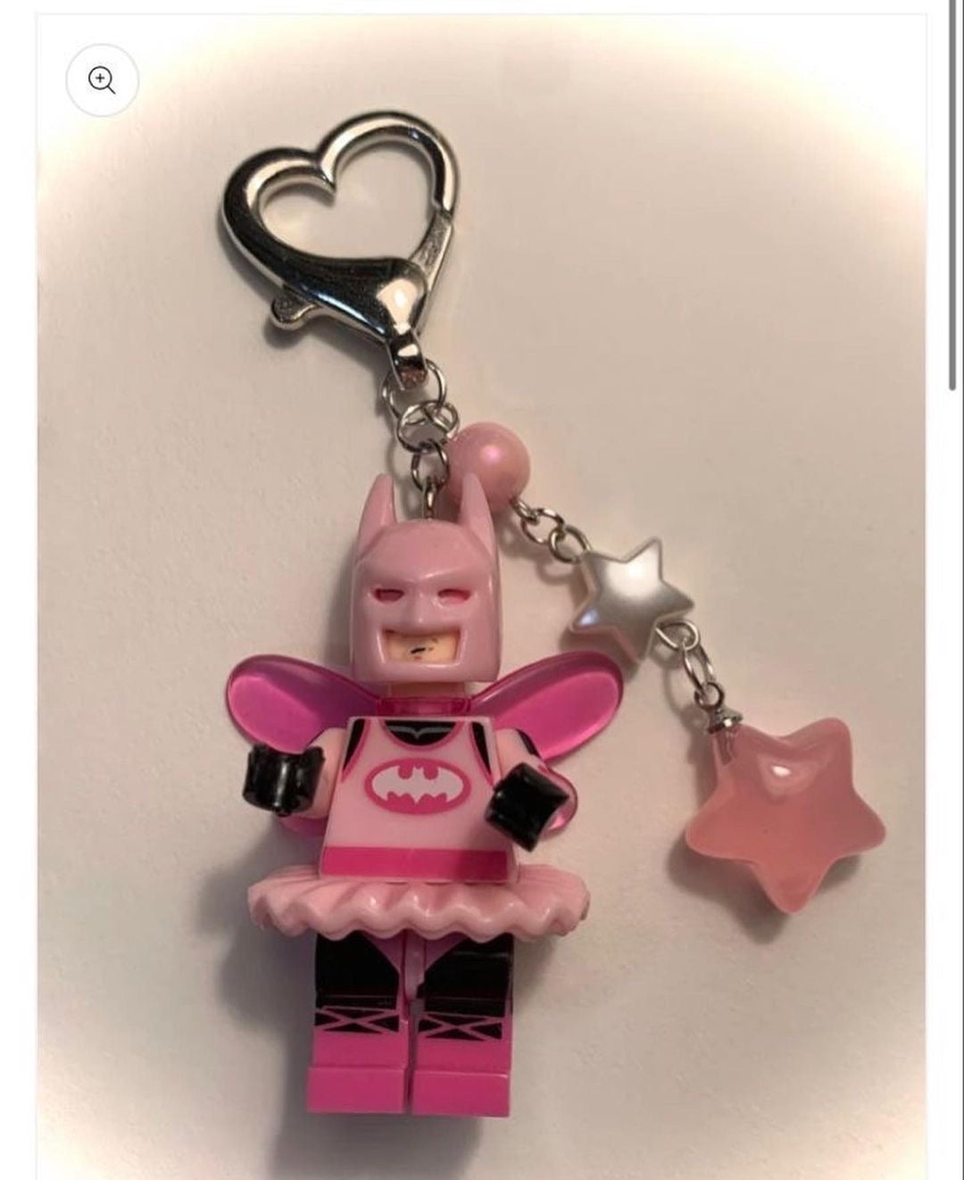 Pink Girlboss Fairy Keychain - Bouquet Blossoms Shop