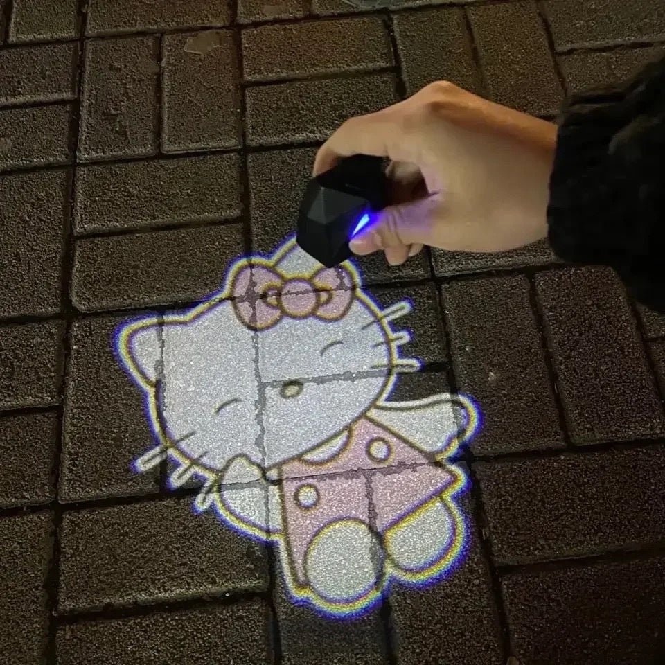 Kawaii Characters LED Car Door Light (8 Styles) - Bouquet Blossoms Shop