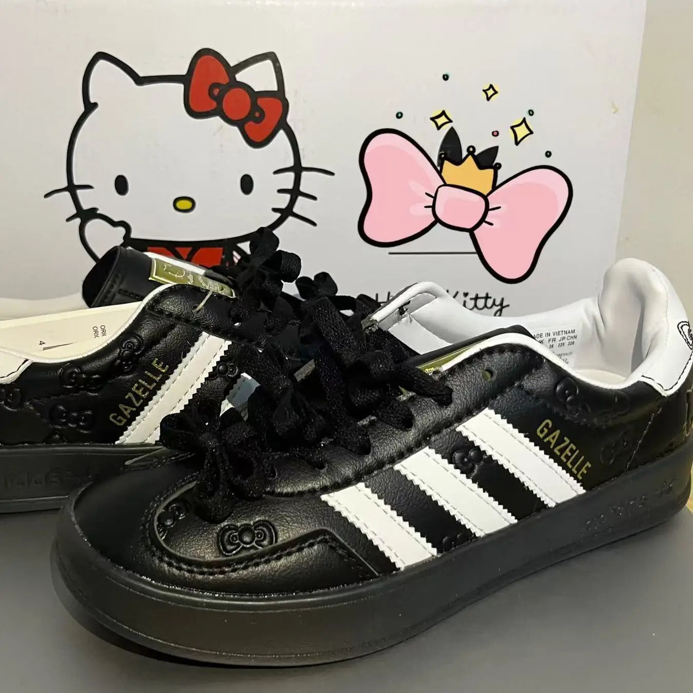 Kitty Kawaii Gazelle Indoor Triple Stripes Sneaker (6 Variants)