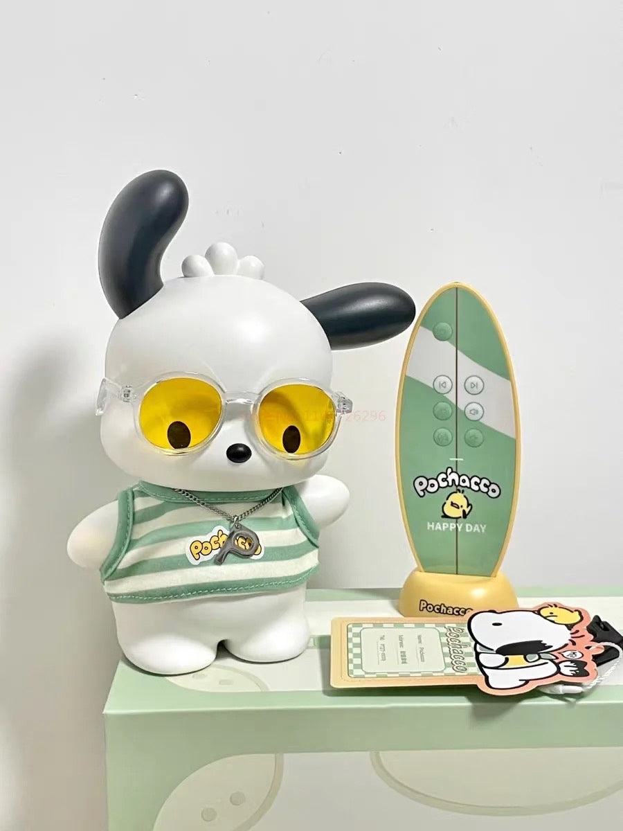 Pocha Dog Bluetooth Holiday Surfboard Design Speaker - Bouquet Blossoms Shop