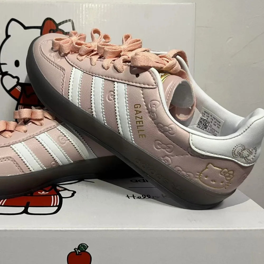 Kitty Kawaii Gazelle Indoor Triple Stripes Sneaker (6 Variants)