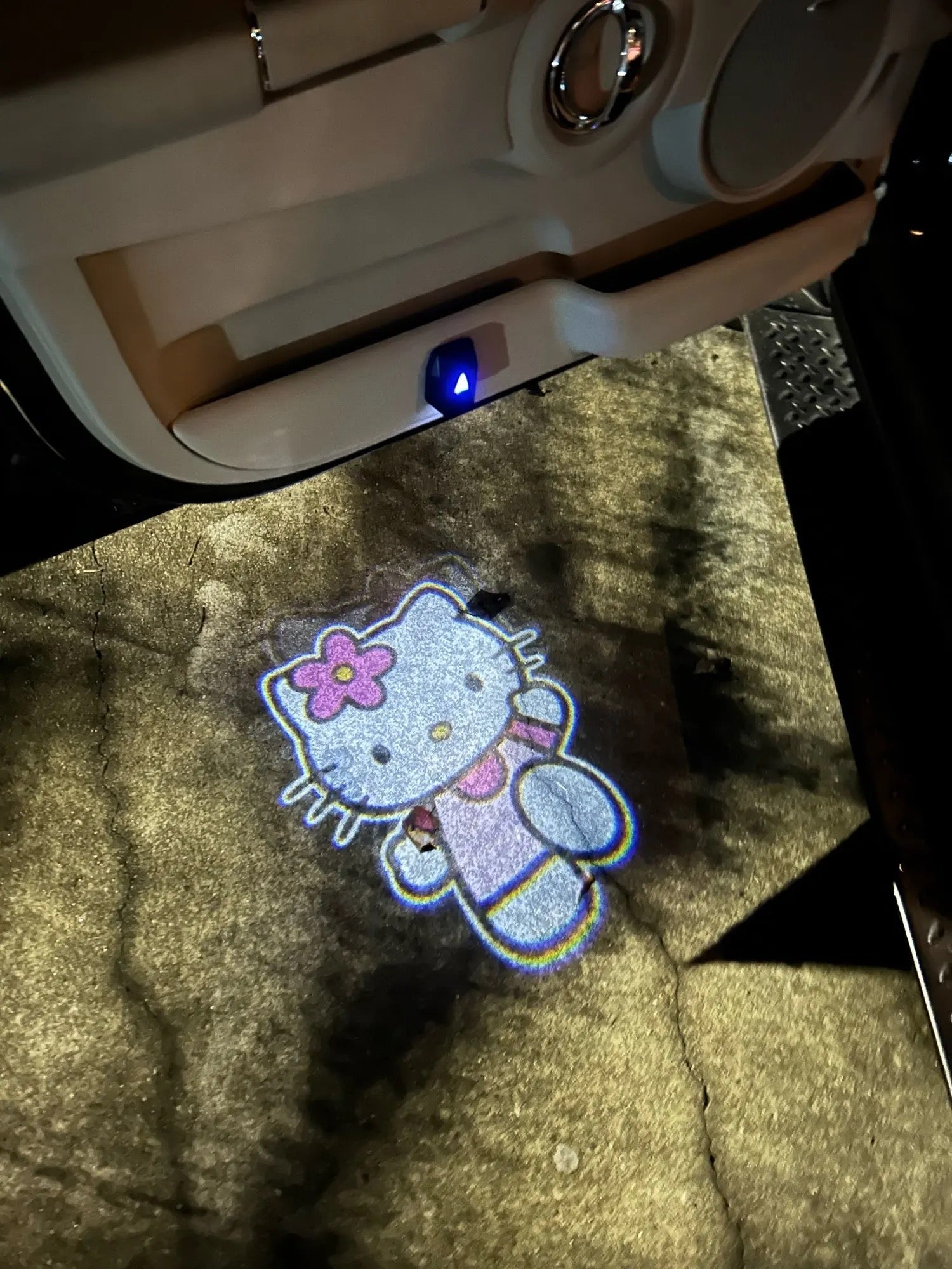 Kawaii Characters LED Car Door Light (8 Styles) - Bouquet Blossoms Shop