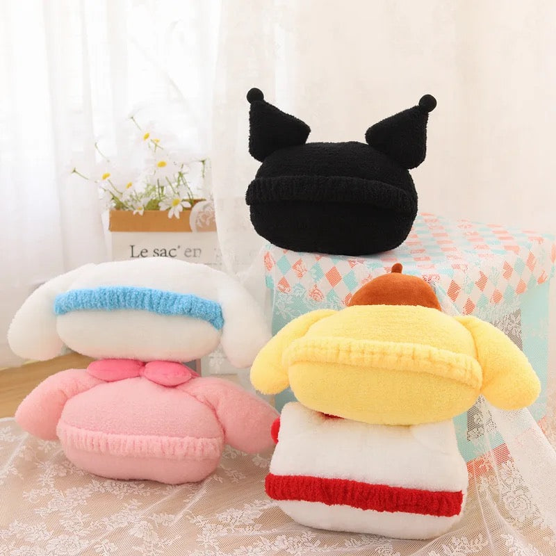 Kawaii Characters Car Headrest Neck Pillow - Bouquet Blossoms Shop