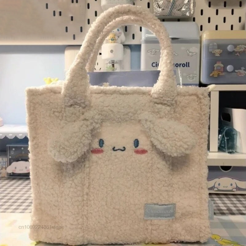 Kuro & Cinna Fluffy Tote Bag - Bouquet Blossoms Shop