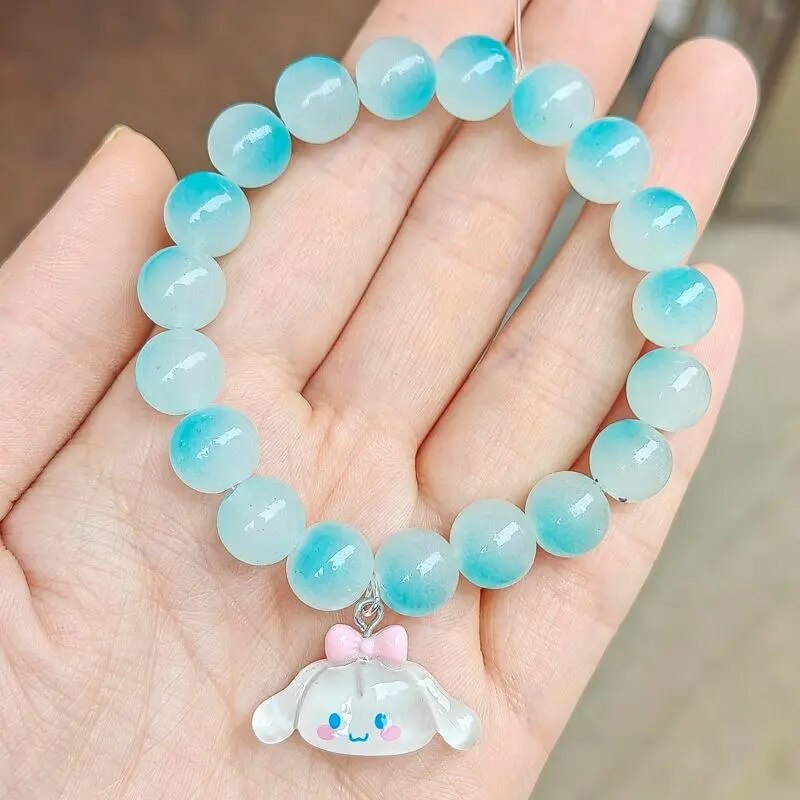 Kawaii Character Jelly Bead Bracelets - Bouquet Blossoms Shop