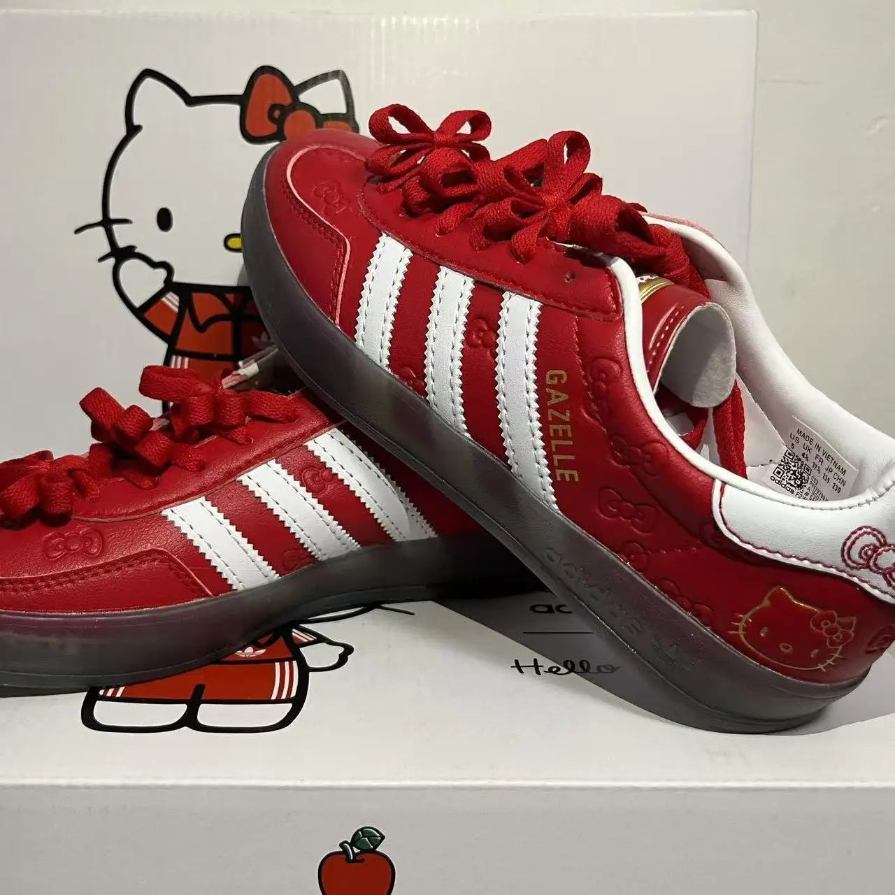 Kitty Kawaii Gazelle Indoor Triple Stripes Sneaker (6 Variants)