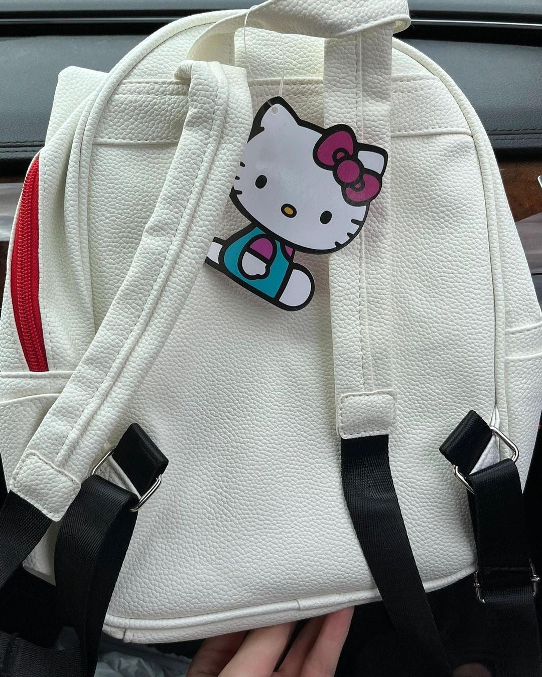 Kitty Kawaii Red White Bow Backpack Bag - Bouquet Blossoms Shop