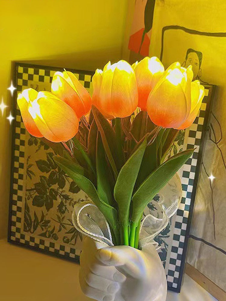 Tulip Bouquet LED Lamps - Bouquet Blossoms Shop