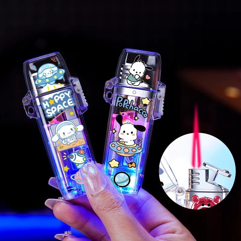 Kawaii Characters Butane LED Thin Lighters - Bouquet Blossoms Shop