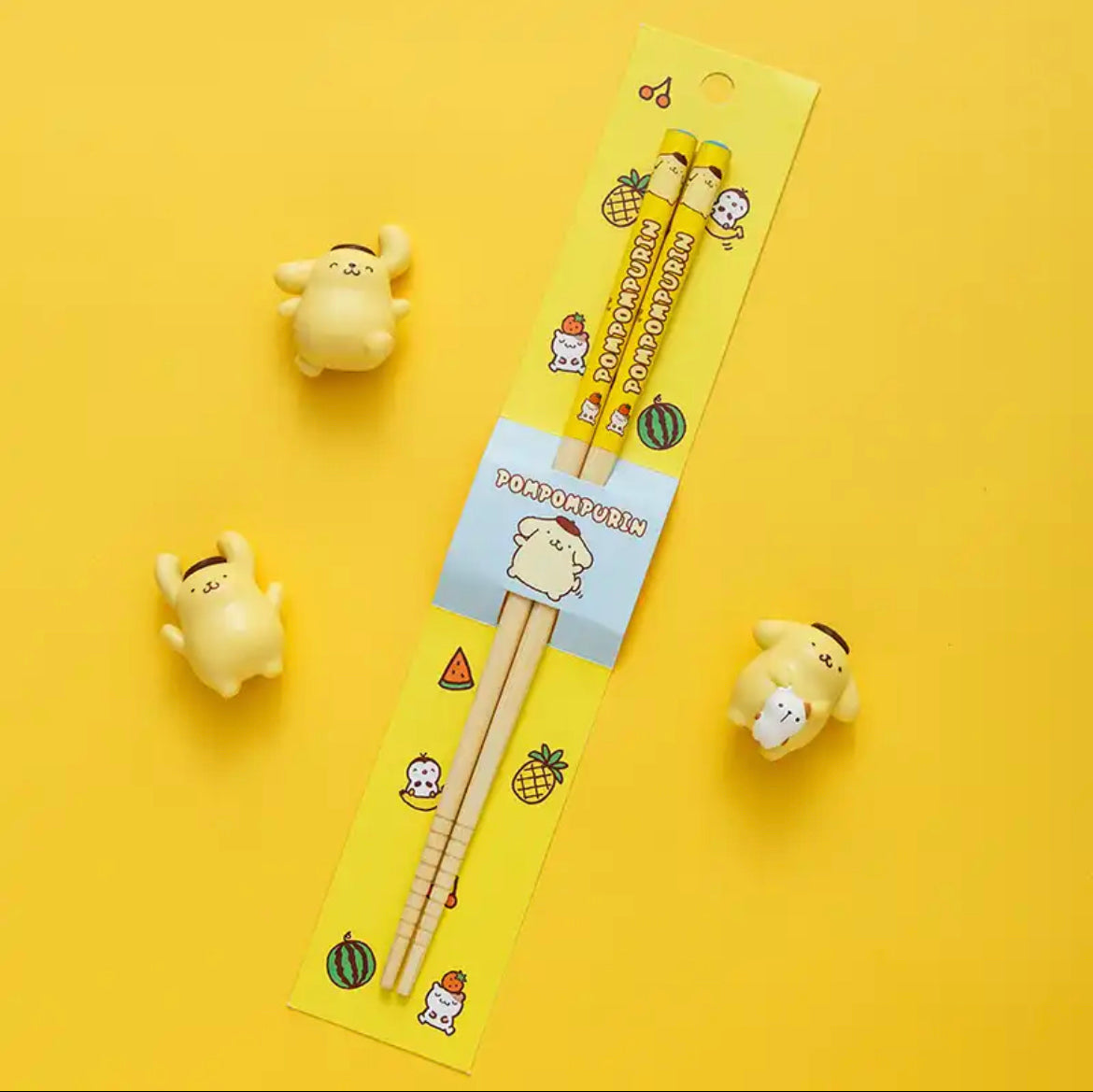 Kawaii Character Colourful Named Chopsticks - Bouquet Blossoms Shop