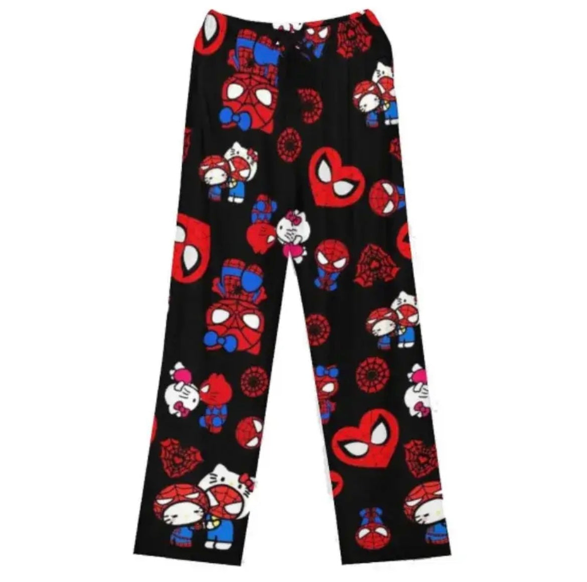 Kitty Kawaii x Spidey Pyjama Pjs Bottom Pants (4 Styles) - Bouquet Blossoms Shop