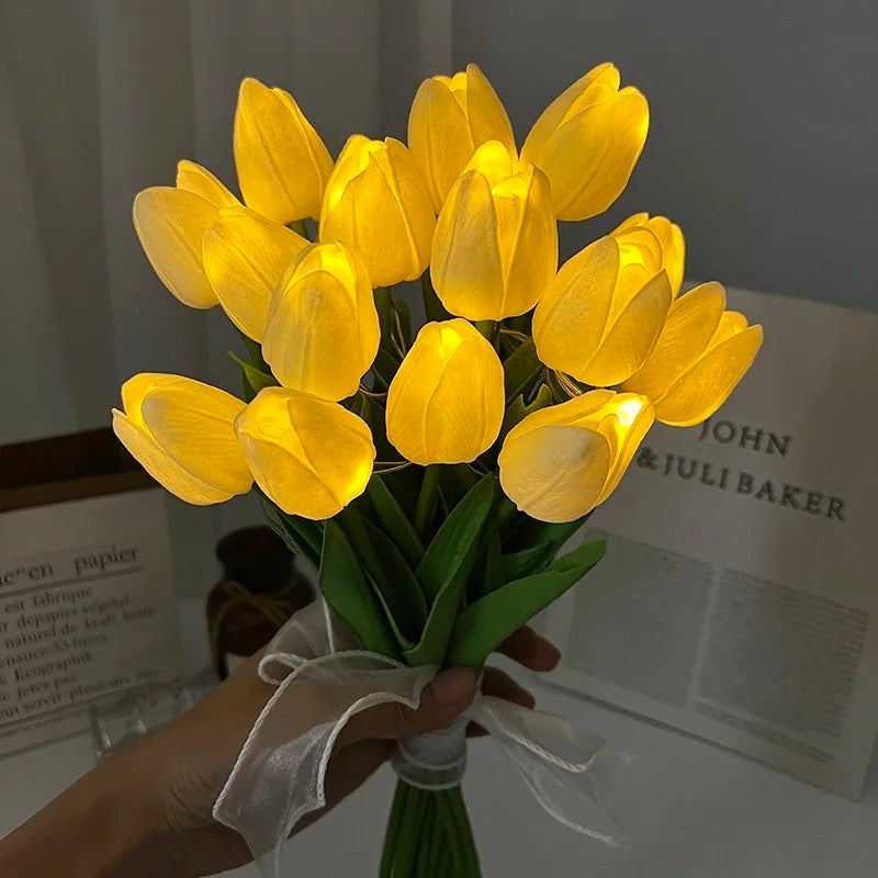 Tulip Bouquet LED Lamps - Bouquet Blossoms Shop