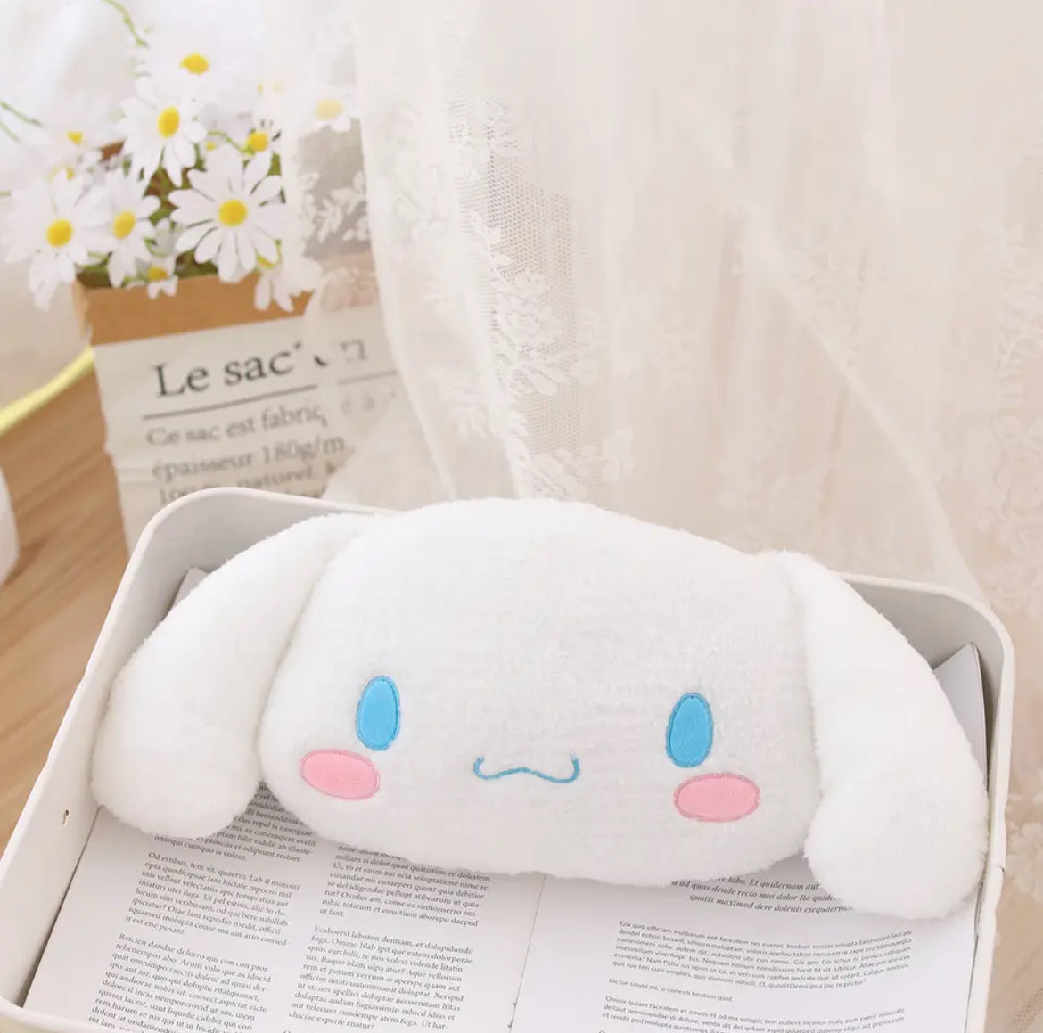 Kawaii Characters Car Headrest Neck Pillow - Bouquet Blossoms Shop