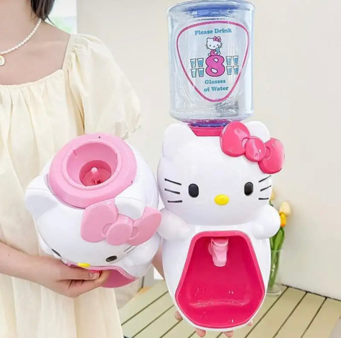 Kitty Kawaii 2000ML Drink Liquid Water Dispenser - Bouquet Blossoms Shop