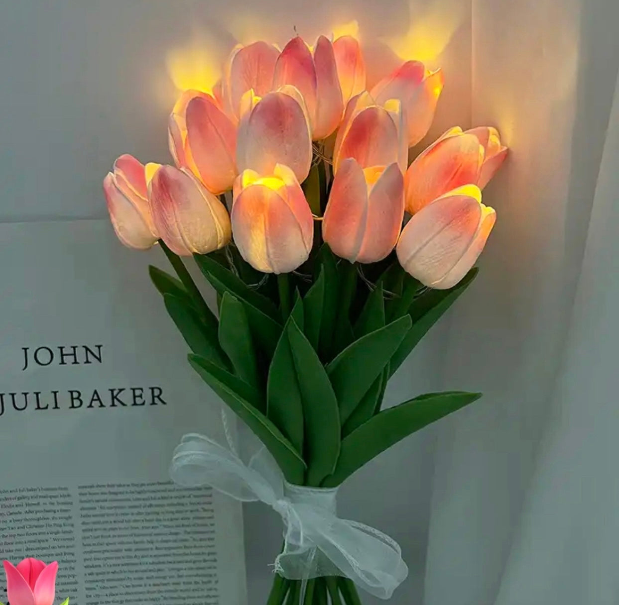 Tulip Bouquet LED Lamps - Bouquet Blossoms Shop