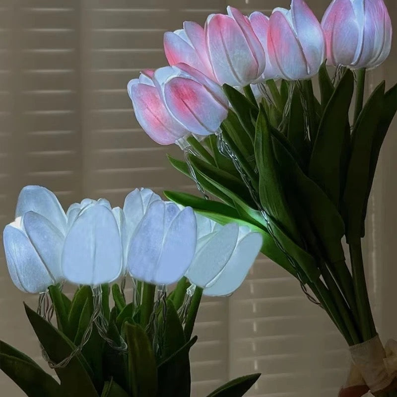 Tulip Bouquet LED Lamps - Bouquet Blossoms Shop