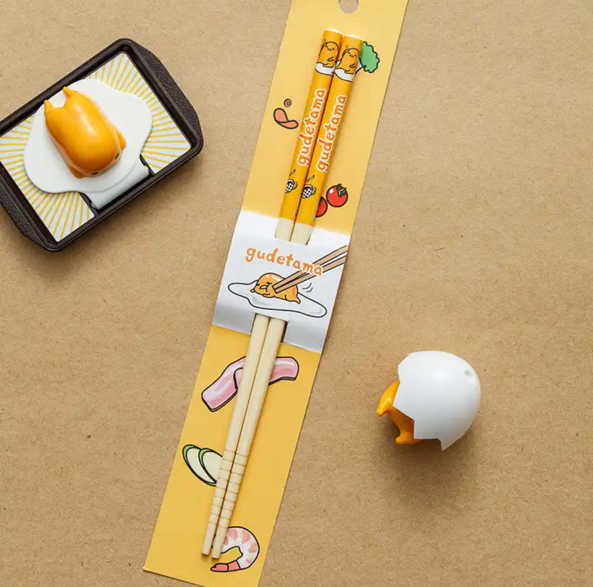 Kawaii Character Colourful Named Chopsticks - Bouquet Blossoms Shop