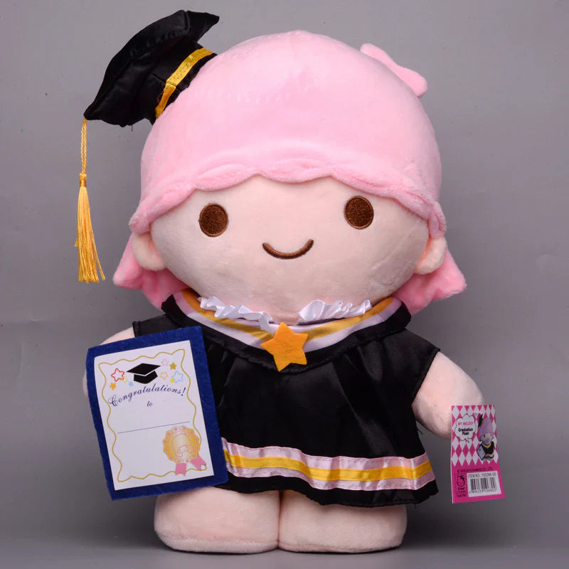 Kawaii Characters Graduation Plushies (7 Styles) - Bouquet Blossoms Shop