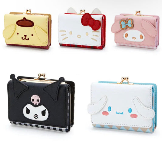 Kawaii Character Wallet Purse - Bouquet Blossoms Shop