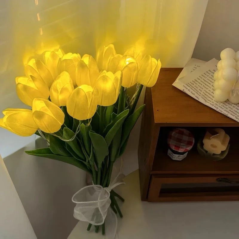 Tulip Bouquet LED Lamps - Bouquet Blossoms Shop