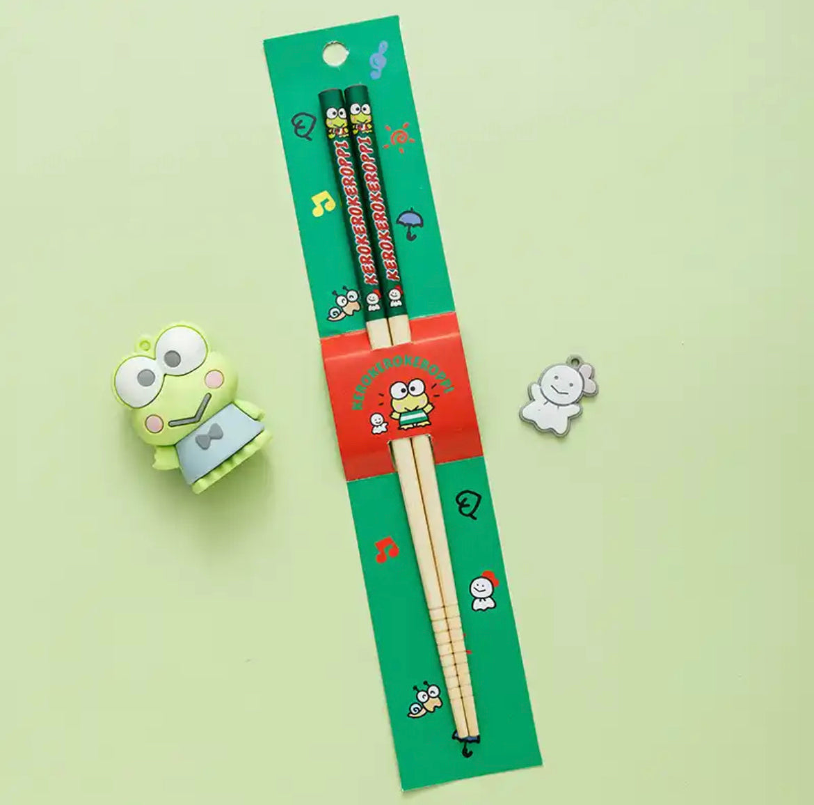 Kawaii Character Colourful Named Chopsticks - Bouquet Blossoms Shop