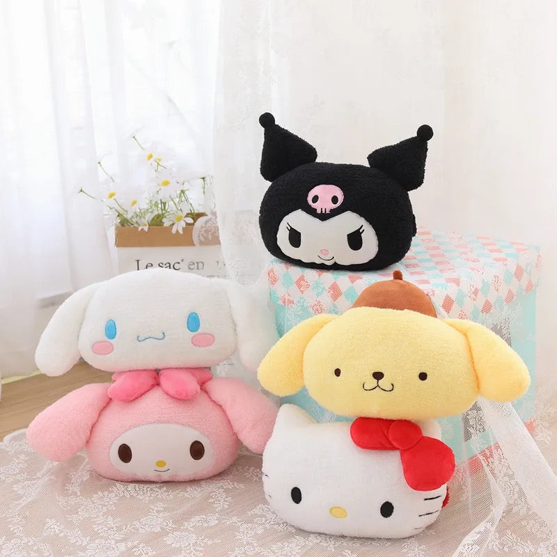 Kawaii Characters Car Headrest Neck Pillow - Bouquet Blossoms Shop