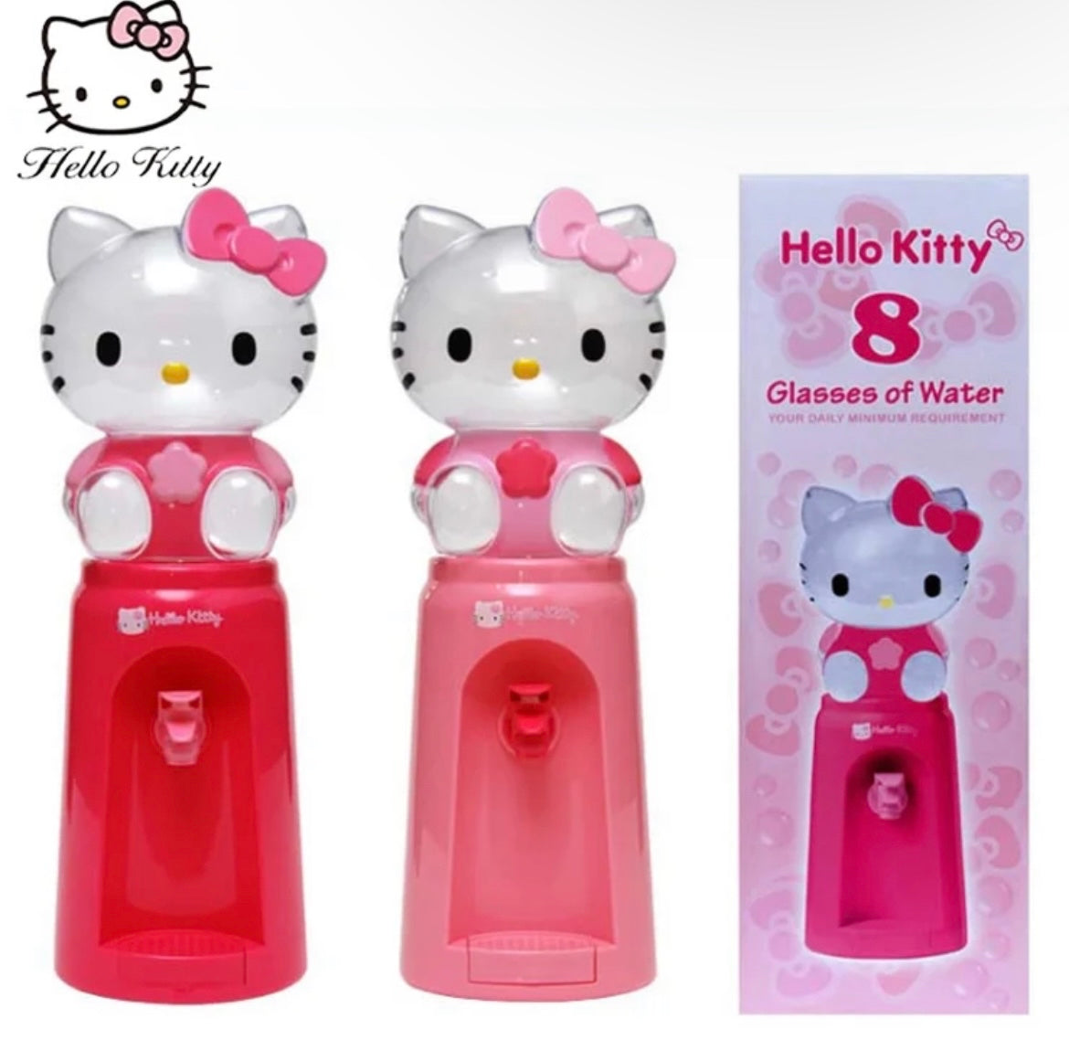 Kitty Kawaii 500ML Drink Liquid Water Dispenser - Bouquet Blossoms Shop