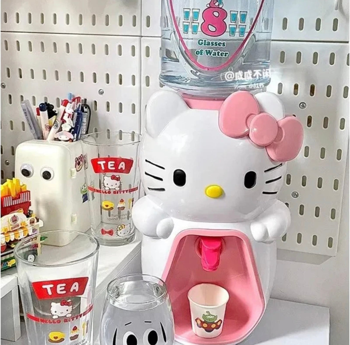 Kitty Kawaii 2000ML Drink Liquid Water Dispenser - Bouquet Blossoms Shop