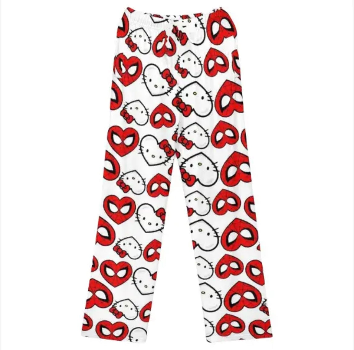 Kitty Kawaii x Spidey Pyjama Pjs Bottom Pants (4 Styles) - Bouquet Blossoms Shop