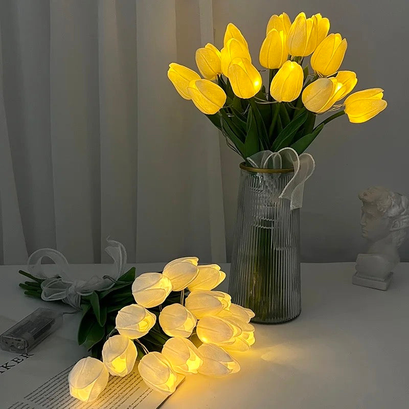 Tulip Bouquet LED Lamps - Bouquet Blossoms Shop