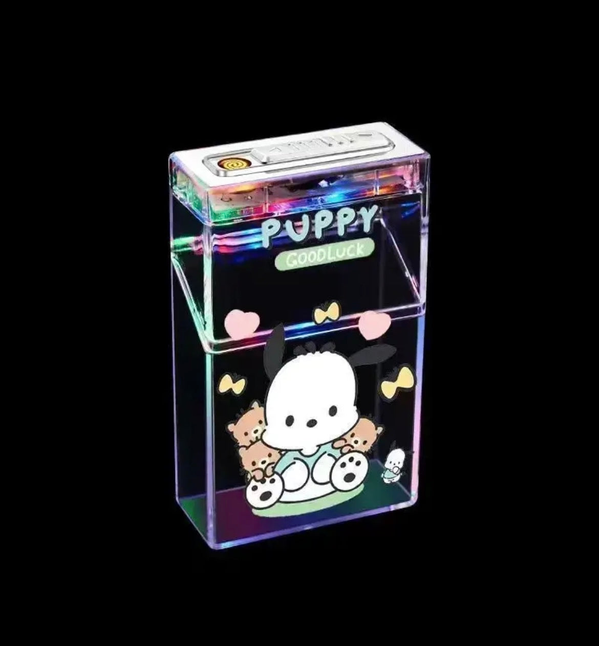 Kawaii Character Electric Lighter Box LED Cases - Bouquet Blossoms Shop