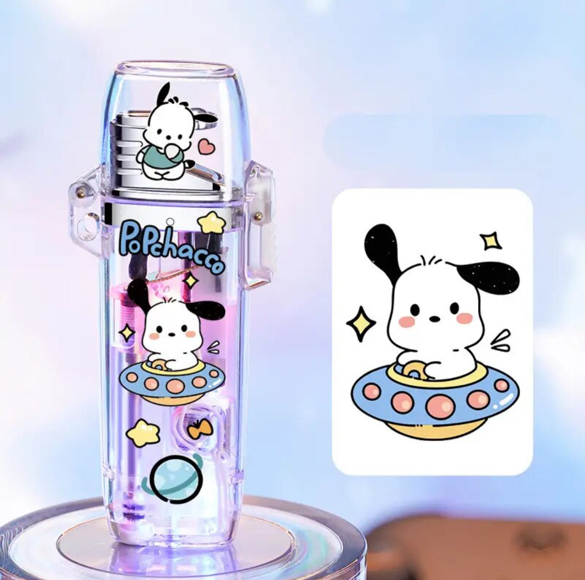 Kawaii Characters Butane LED Thin Lighters - Bouquet Blossoms Shop