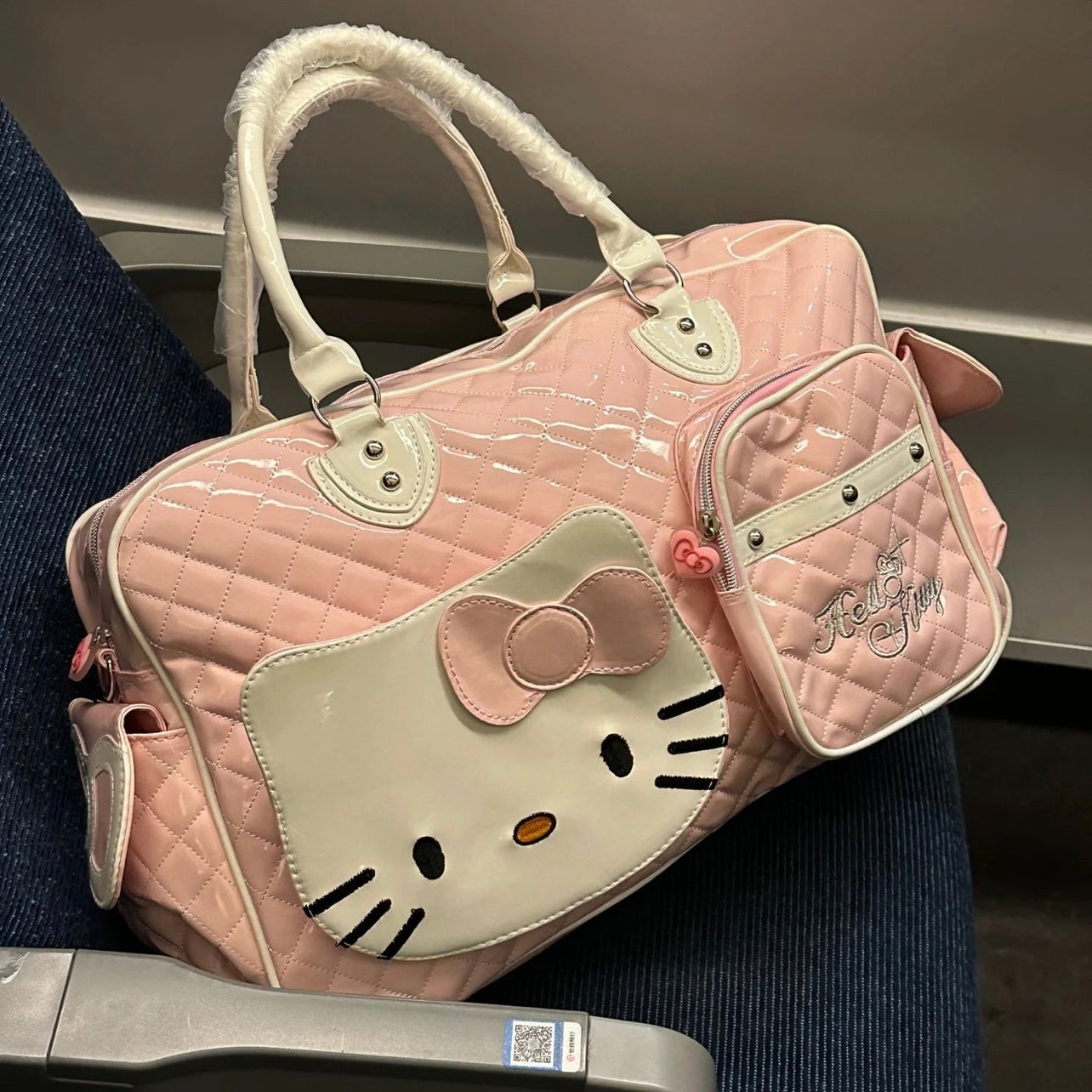 Kitty Kawaii Y2K Travel
Bag - Light Pink - Bouquet Blossoms Shop