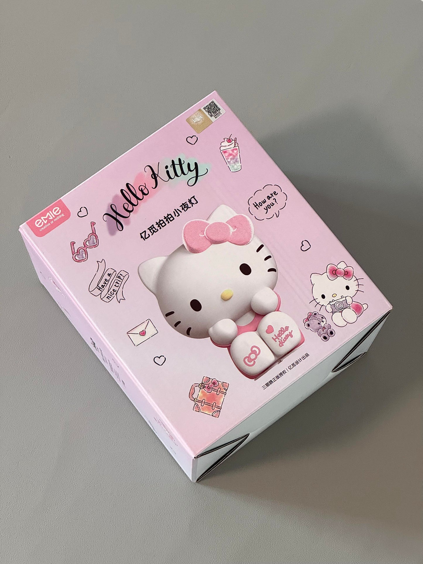 Kitty Kawaii Pink Touch Lamp