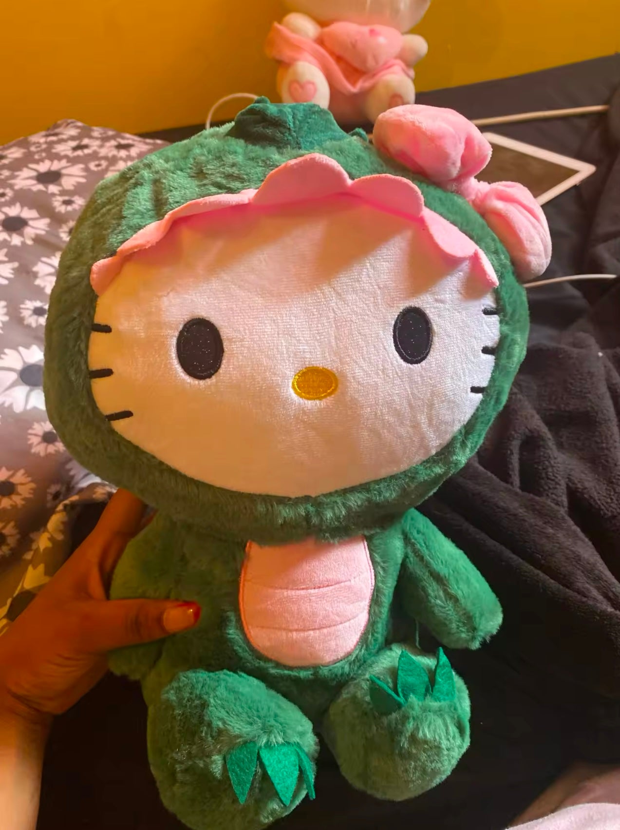 Kawaii Kitty Dinosaur Plushie (Multiple Sizes)