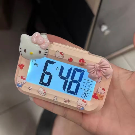 Kitty Kawaii Pink Alarm Clock