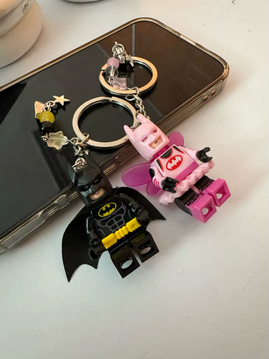 Pink Girlboss Fairy Keychain