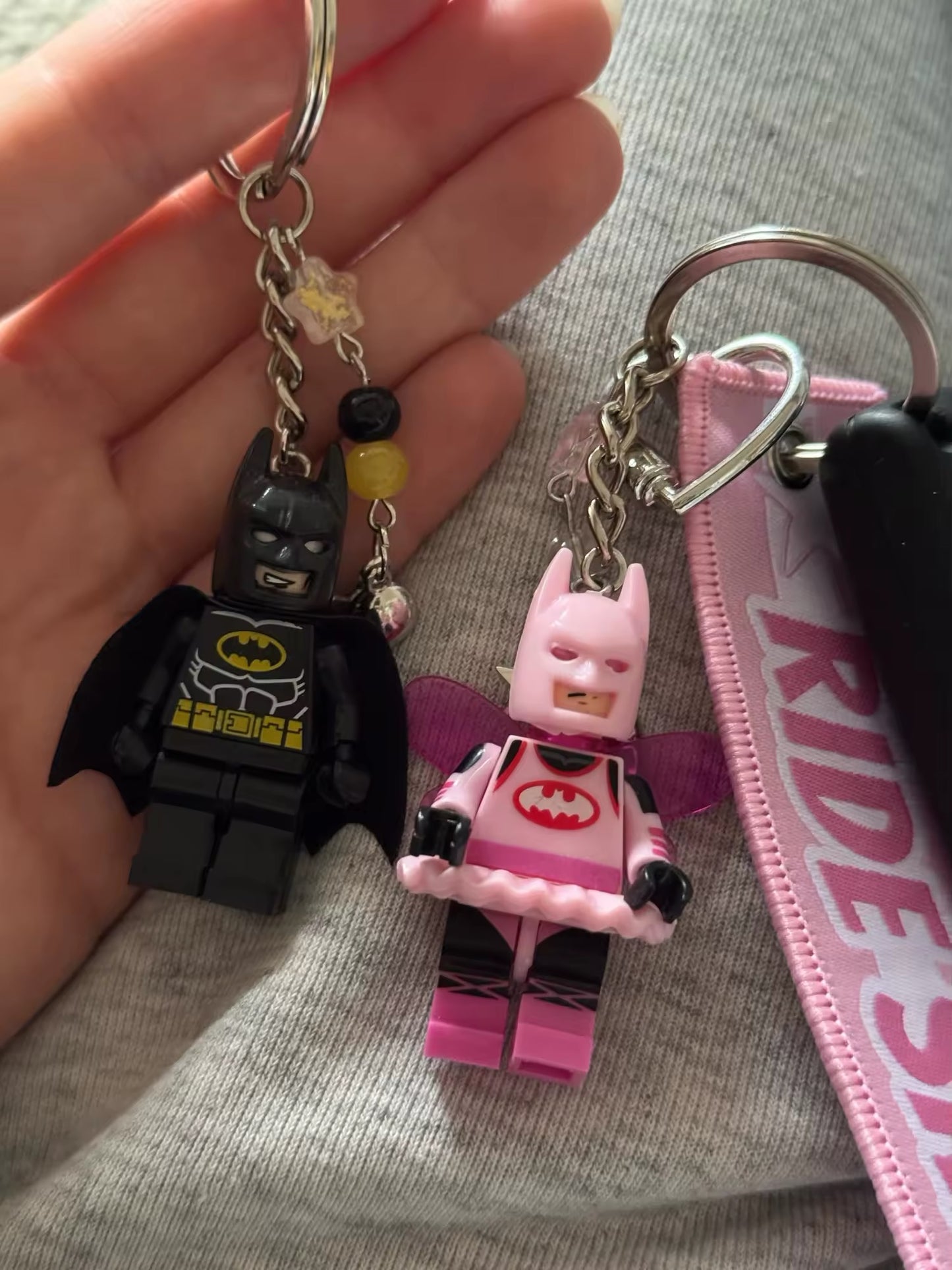 Pink Girlboss Fairy Keychain