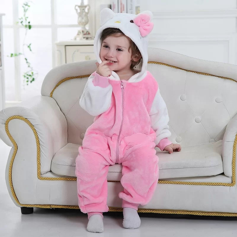 Kitty Kawaii Baby Pyjama Onesie